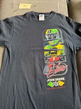 Vintage 1997 Chad Little John Deere Motorsports Inaugural Season NASCAR  T-Shirt